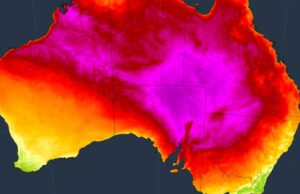 Impacto do ciclone tropical Fina fazendo com que as temperaturas subam 50 graus Impacto do ciclone tropical Fina fazendo com que as temperaturas subam 50 graus