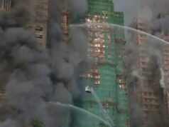 Incêndio em Hong Kong mata pelo menos 83 pessoas Incêndio em Hong Kong mata pelo menos 83 pessoas