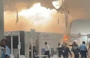 Incêndio irrompe na conferência climática COP30 no Brasil Incêndio irrompe na conferência climática COP30 no Brasil