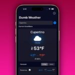 Indie App Spotlight: 'Dumb Weather' oferece a previsão sem muita confusão