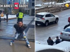 Influenciador que provoca policiais implorando que ‘me prenda, papai’ é finalmente preso TikTokker Adamn Killa foi levado sob custódia após interferir em uma parada de trânsito.