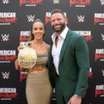 Matt Cardona and wife Chelsea Green at Cody Rhodes documentary premiere