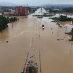 Inundações no sul da Tailândia