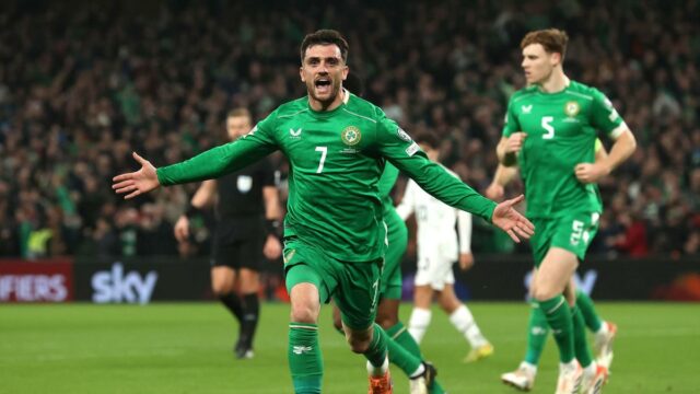 Irlanda surpreende Portugal nas eliminatórias para a Copa do Mundo da FIFA 2026; Cristiano Ronaldo expulso
