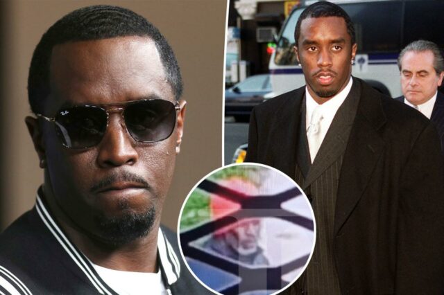 Irreconhecível Sean 'Diddy' Combs visto na prisão na primeira foto desde o encarceramento

