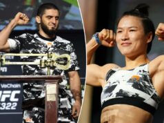 Islam Makhachev e Zhang Weili buscam vagas no clube campeão exclusivo das duas divisões no UFC 322 Islam Makhachev e Zhang Weili buscam vagas no clube campeão exclusivo das duas divisões no UFC 322