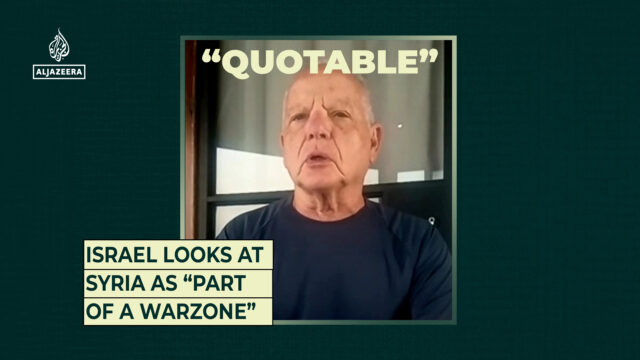 Israel vê a Síria como “parte de uma zona de Israel vê a Síria como “parte de uma zona de guerra”