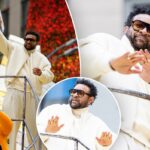 'It Wasn't Me' de Shaggy ambientado na Parada do Dia de Ação de Graças da Macy's levanta sobrancelhas: ele está cantando para 'alunos do ensino fundamental'