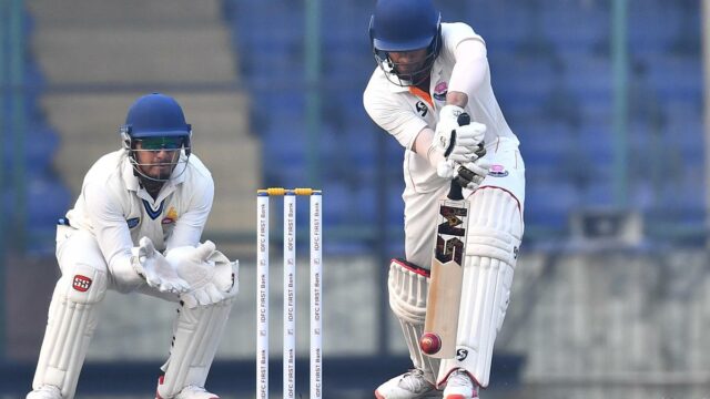 J&K vence Delhi no Troféu Ranji pela primeira vez em 65 anos
