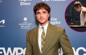 Jacob Elordi critica a reação ‘puritana’ à cena da banheira ‘Saltburn’ Barry Keoughan em 'Saltburn'