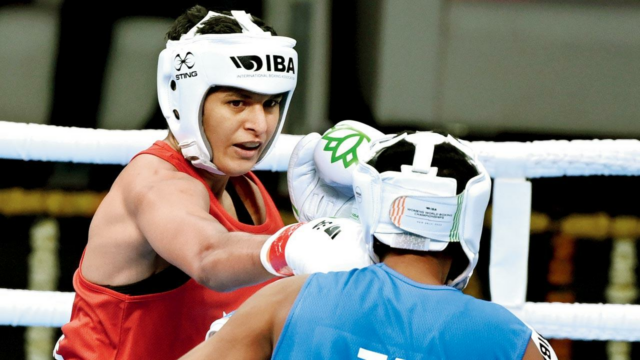 Jaismine Lamboria chega à final da Copa Mundial de Boxe com vitória por 5 a 0
