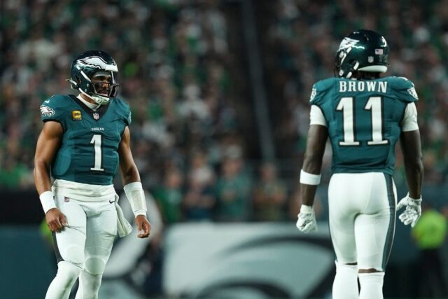 Jalen Hurts responded to the criticism from AJ Brown.