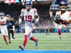 Jameis Winston consegue um touchdown de 33 jardas em uma jogada selvagem dos Giants Jameis Winston marcou um touchdown contra os Leões em uma jogada complicada.