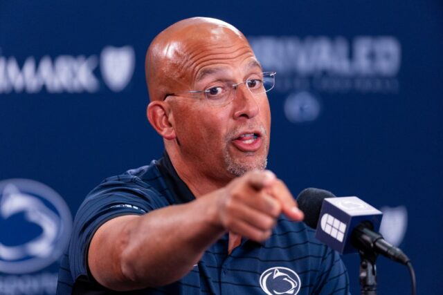 Former Penn State and current Virginia Tech coach James Franklin
