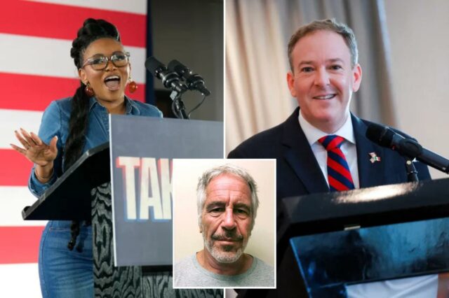 Jasmine Crockett oferece uma explicação patética para acusar injustamente os republicanos de receber dinheiro de Jeffrey Epstein
