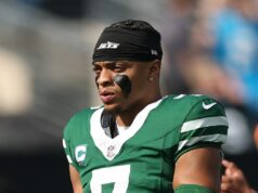 Jatos podem enfrentar situação pior de QB em 2026 Jets quarterback Justin Fields