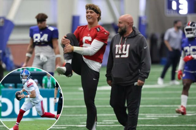 Jaxson Dart lamenta suas difíceis hipóteses de Brian Daboll no retorno dos Giants
