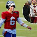 Jaxson Dart simpatiza com tudo sobre a terrível lesão de Jayden Daniels