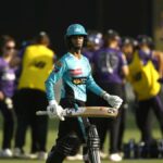 Jemimah Rodrigues marca 20 pontos durante o jogo Brisbane Heat x Hobart Hurricanes WBBL