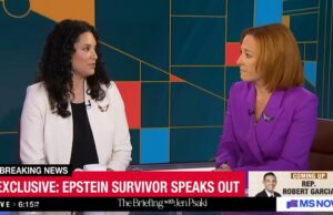 Jen Psaki enfrenta os perigos dos sobreviventes de Epstein nomeando nomes: ‘Eles enfrentam ameaças reais’ | Vídeo Jen Psaki enfrenta os perigos dos sobreviventes de Epstein nomeando nomes: 'Eles enfrentam ameaças reais' | Vídeo