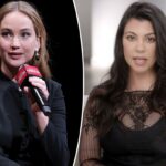 Jennifer Lawrence critica Kourtney Kardashian: 'Ela me deixa maluco'