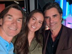 Jerry O’Connell posa com o ex-John Stamos da esposa Rebecca Romijn Jerry-Oconnell-e-rebecca-Romijn-Gettyimages-2225463360