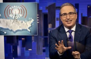 John Oliver lança leilão ‘Last Week Tonight’, incluindo uma pintura original de Bob Ross, para apoiar a transmissão pública John Oliver lança leilão 'Last Week Tonight', incluindo uma pintura original de Bob Ross, para apoiar a transmissão pública