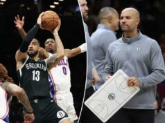 Jordi Fernandez assume a culpa pela derrota do Nets sem vitórias para o 76ers, enquanto a seqüência de rebatidas chega a seis O técnico do Brooklyn Nets, Jordi Fernandez, centro, durante um intervalo no primeiro tempo de um jogo contra o Philadelphia 76ers no Barclays Center em Brooklyn, NY, no domingo, 2 de novembro de 2025.