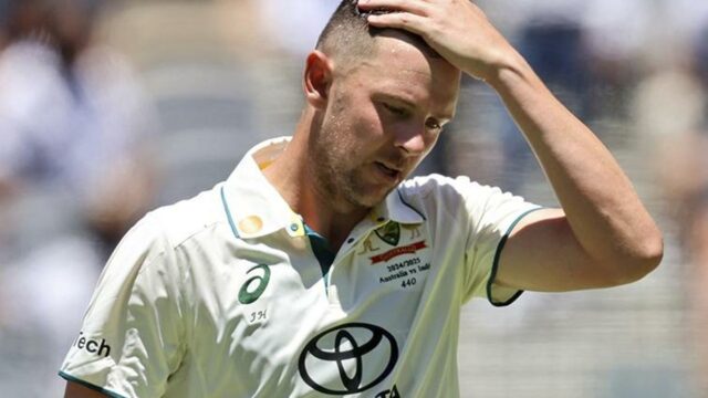 Josh Hazlewood confiante no envelhecido ataque de boliche da Austrália Josh Hazlewood confiante no envelhecido ataque de boliche da Austrália para Ashes
