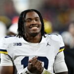 Michigan quarterback Bryce Underwood.