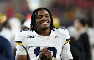 Josh Pate oferece escolha surpreendente antes do confronto Ohio State-Michigan Michigan quarterback Bryce Underwood.