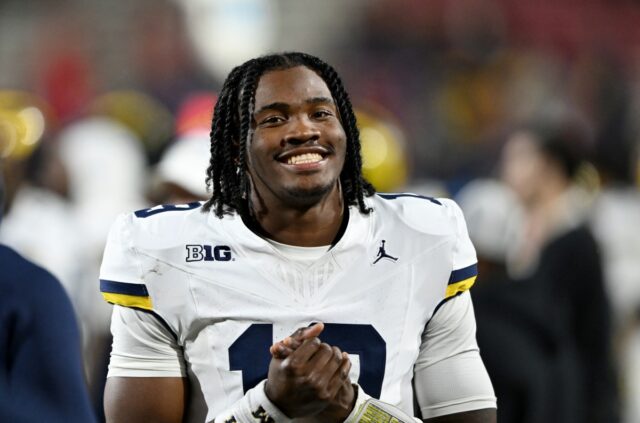 Josh Pate oferece escolha surpreendente antes do confronto Ohio State-Michigan Michigan quarterback Bryce Underwood.