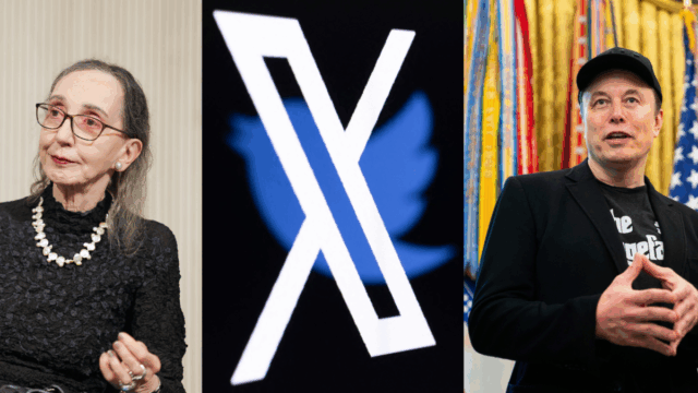 Joyce Carol Oates era dona de Elon Musk em seu próprio aplicativo. Agora ele está bravo e os memes são ótimos.
