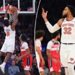 Karl-Anthony Towns é brilhante novamente quando os Knicks derrotam os Wizards pela segunda vitória consecutiva
