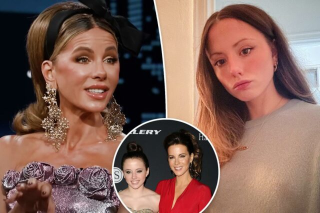 Kate Beckinsale insiste que o namorado 'assustado' da filha botou dois ovos em uma entrevista selvagem
