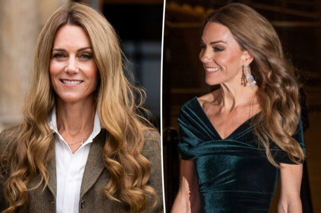 Kate Middleton revela o motivo de sua reforma no cabelo loiro
