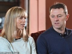 Kate e Gerry McCann divulgam declaração depois que o fantasista é considerado culpado de assediá-los Kate e Gerry McCann depuseram durante o julgamento em Leicester