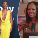 Kayla Nicole participa do Ebony Power 100 Gala no The Beverly Hilton em 4 de novembro de 2025 em Beverly Hills, Califórnia.