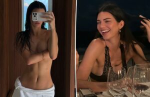 Kendall Jenner tira as roupas na praia em fotos de cair o queixo do aniversário de 30 anos Kendall Jenner tira as roupas na praia em fotos de cair o queixo do aniversário de 30 anos