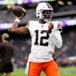 Browns quarterback Shedeur Sanders