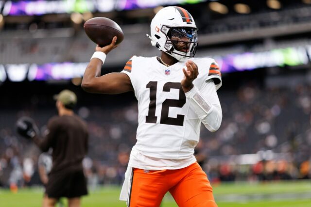 Browns quarterback Shedeur Sanders