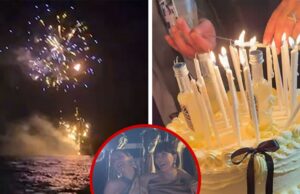 Kim Kardashian compartilha fotos da festa de aniversário de 30 anos de Kendall Jenner na praia Kim Kardashian Bad & Boozie na festa de 30 anos de Kendall Jenner!