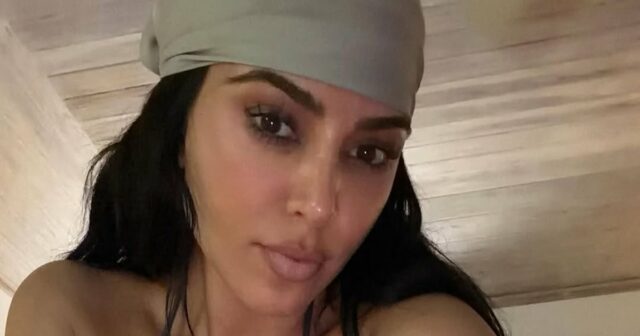 Kim Kardashian mostra suas curvas em um biquíni sexy depois de compartilhar os resultados do exame da Ordem
