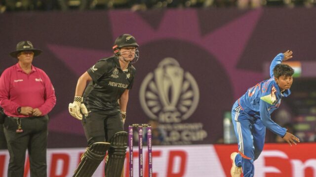 Kranti Gaud vai para UP Warriorz por Rs. 50 lakh Kranti Gaud vai para UP Warriorz por Rs. 50 lakh no leilão WPL 2026