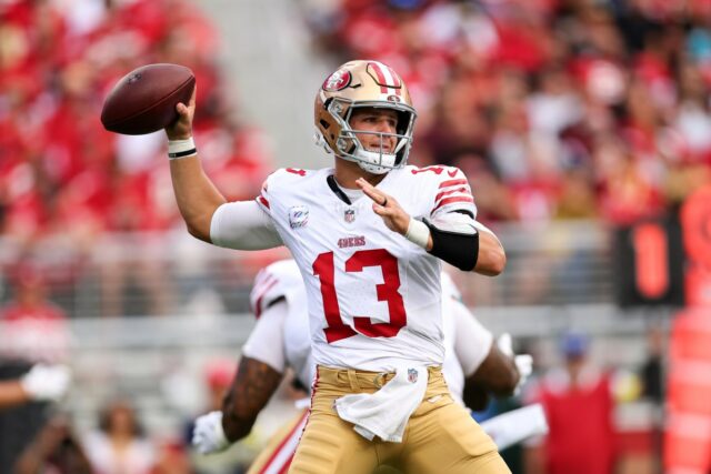 49ers quarterback Brock Purdy