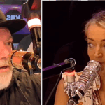 Os atletas de choque Kyle Sandilands e Jackie 'O' Henderson.