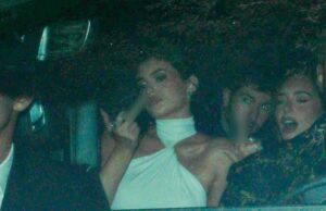 Kylie Jenner mostra fotos chegando à festa de aniversário de Kris Jenner kylie-jenner-backgrid-1