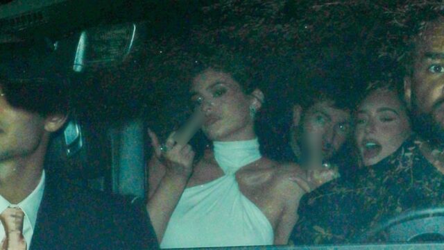 Kylie Jenner mostra fotos chegando à festa de aniversário de kylie-jenner-backgrid-1