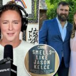 Kylie Kelce avalia a nova vela que ‘cheira a Jason Kelce’: ‘Cheire por sua própria conta e risco’