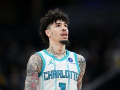 LaMelo Ball envia mensagem clara ao Hornets em meio a rumores comerciais Charlotte Hornets guard LaMelo Ball.